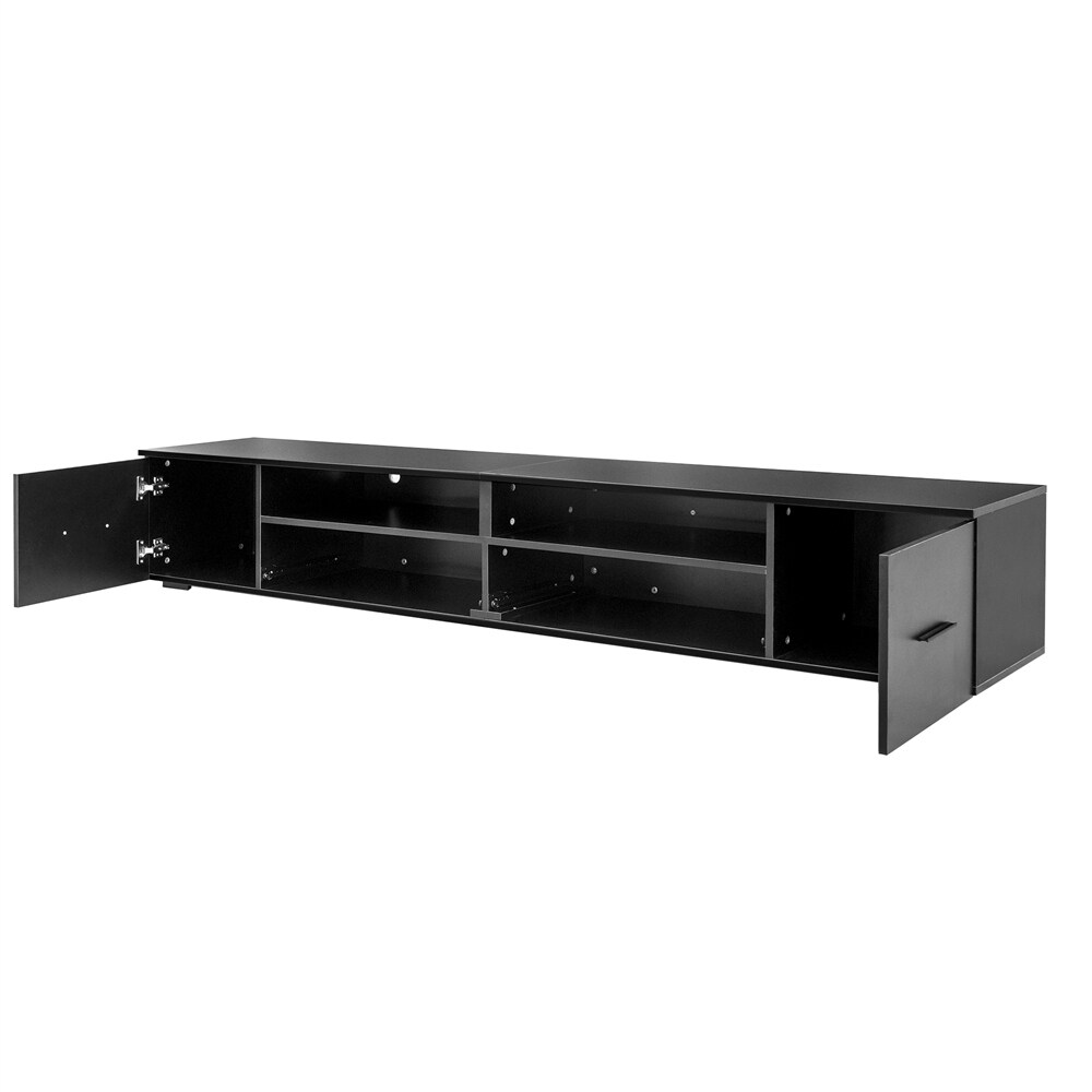 Stand for TV Up to 90 Inch  Large Led TV Stand with 4 Storage Drawers