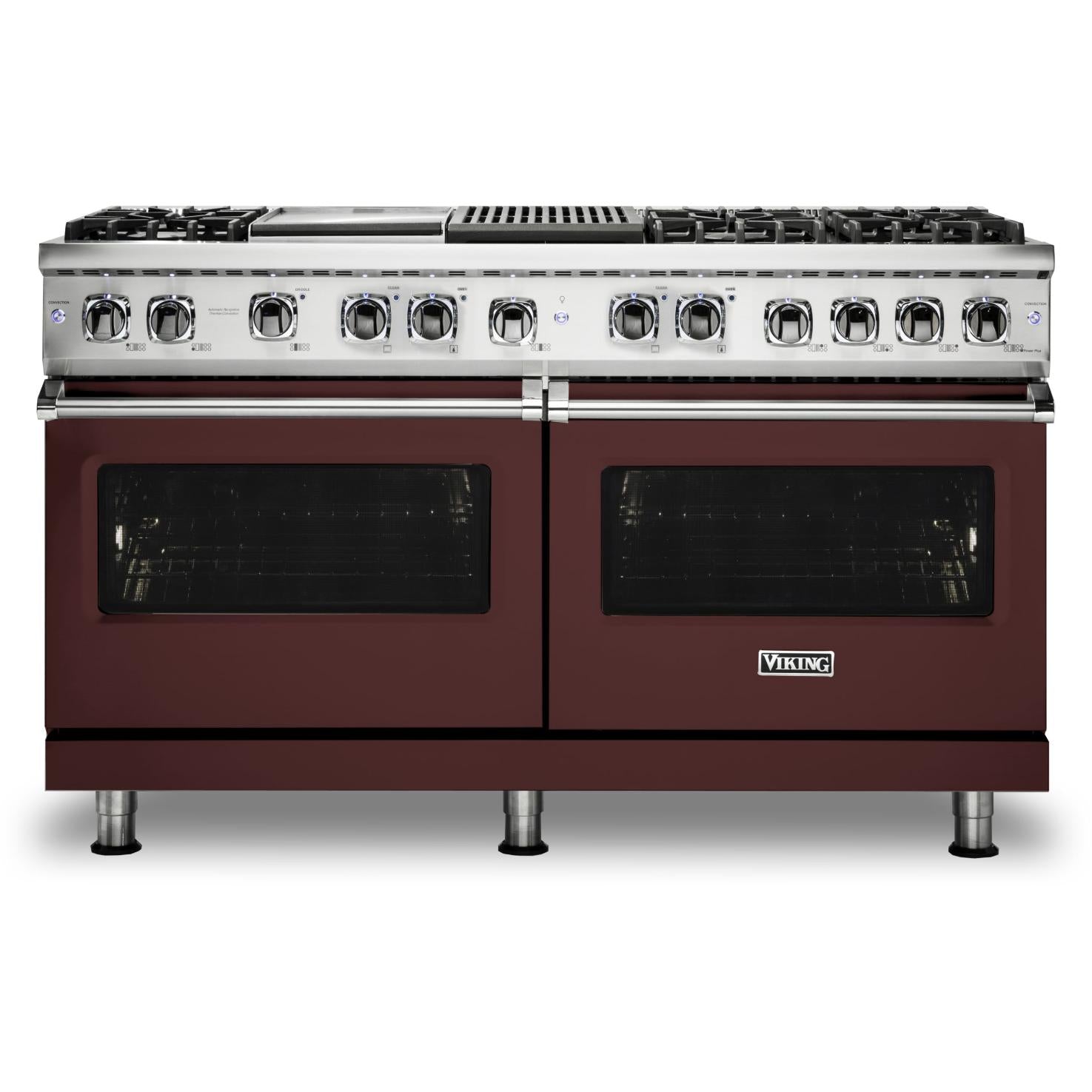 Viking 60-inch Freestanding Dual-Fuel Range with TruConvec Convection Cooking CVDR560-6GQKA