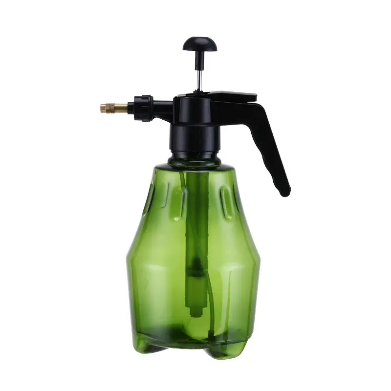 Transparent watering flower watering can plastic 2L pressure sprayer garden air pressure watering can two modes