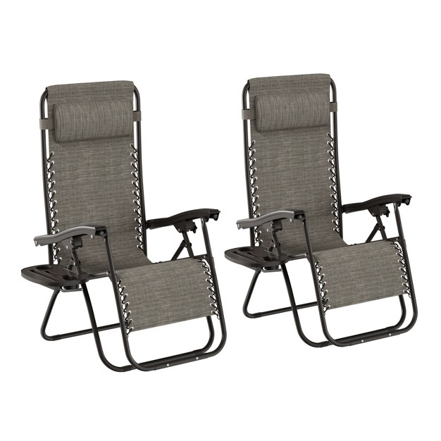 Set Of 2 Zero gravity Chairs