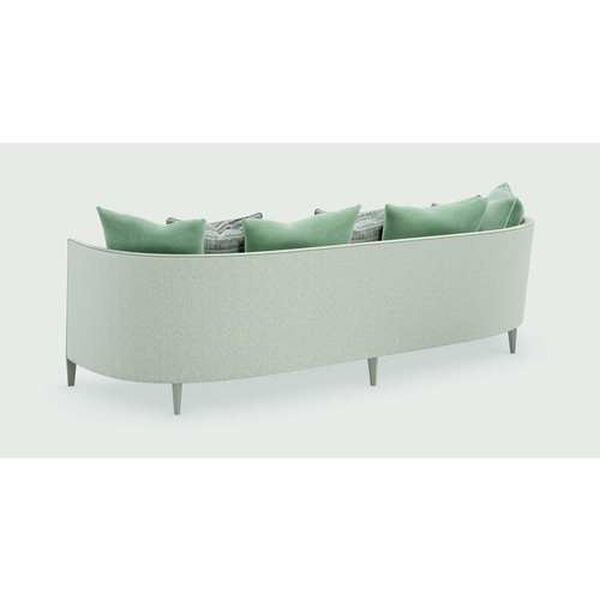 Caracole Upholstery Silver Shadow Piping Hot Sofa