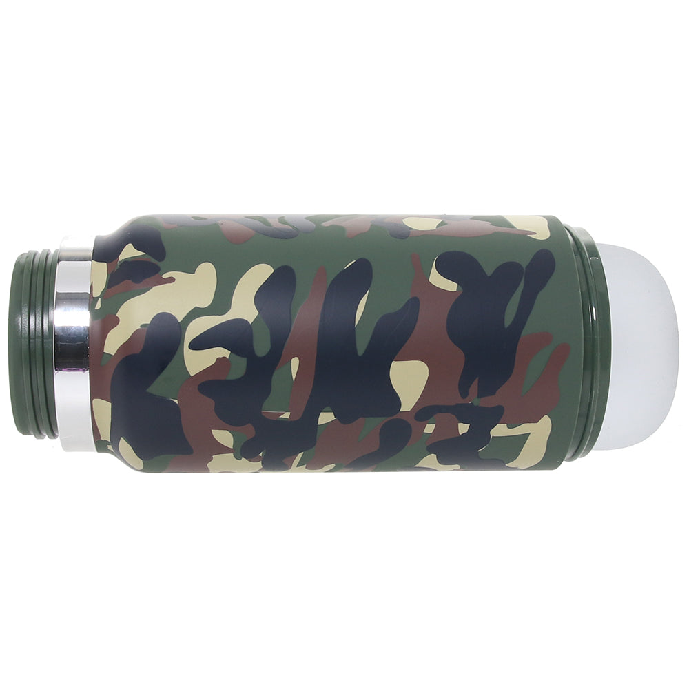 PDX Plus Fap Flask Happy Camper Discreet Stroker