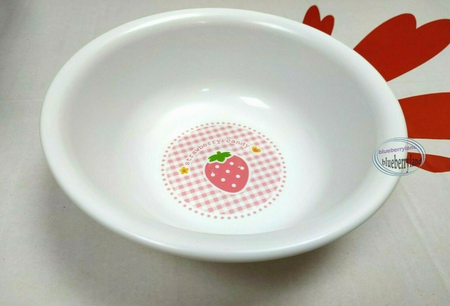 Strawberry Candy Salad Bowl kitchen home dining food container ladies girls