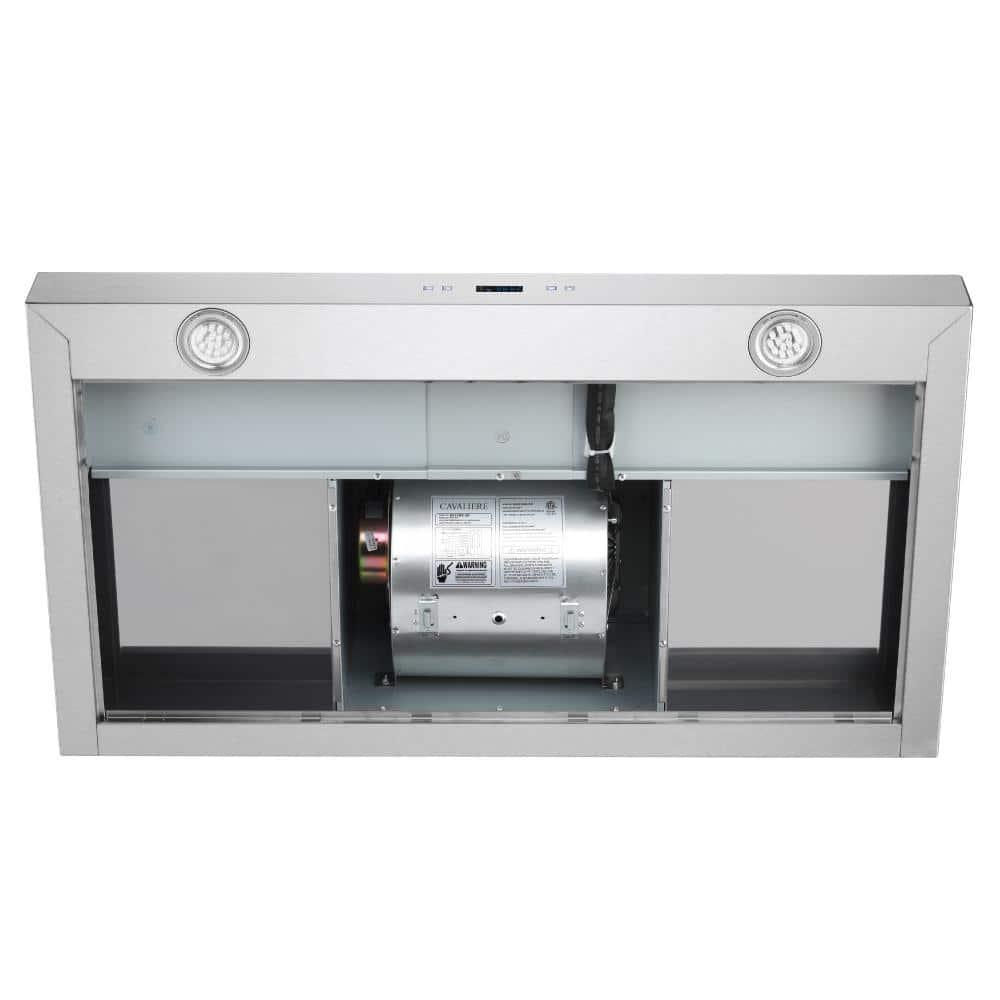 Cavaliere 36 in Convertible Range Hood in Stainless Steel