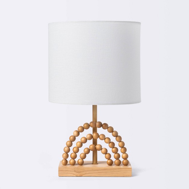 Novelty Wood Rainbow Table Lamp