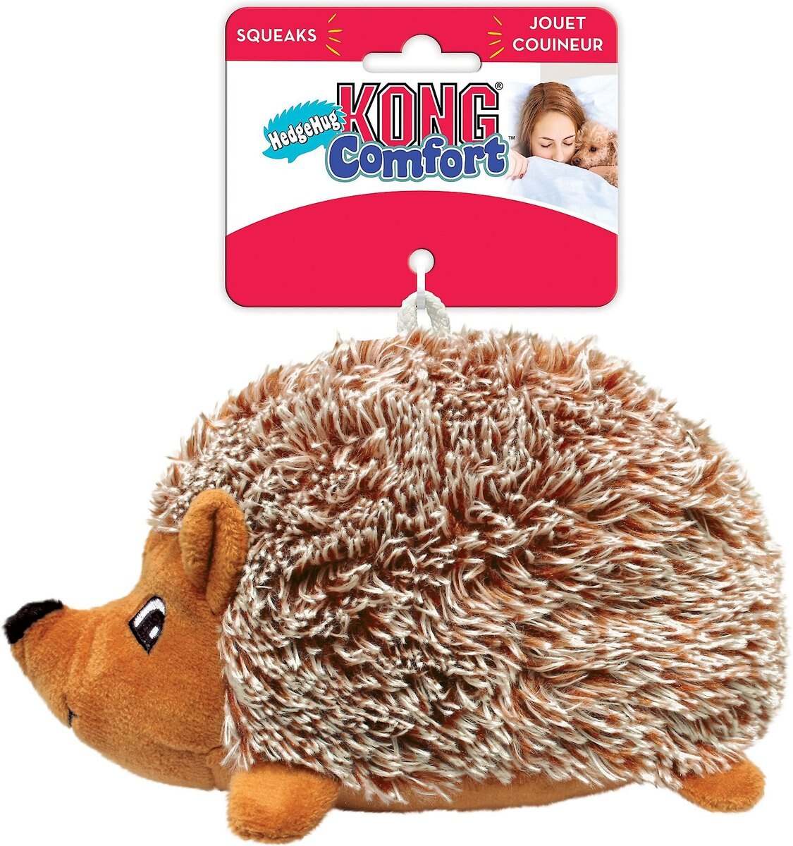 KONG Comfort HedgeHug Dog Toy