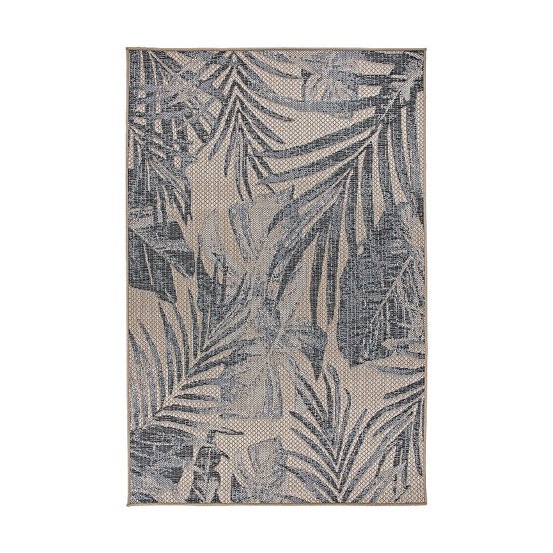 World Rug Gallery Tropical Floral Indoor Outdoor Area Rug