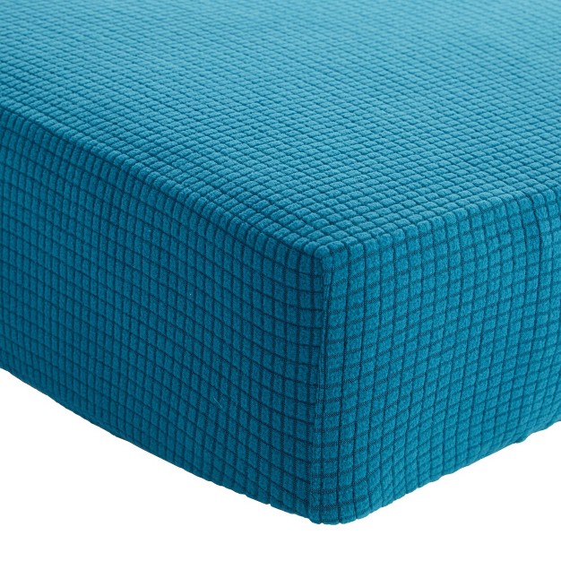 Juvale 2 Pack Stretch Couch Cushion Slipcovers Reversible Polyester Outdoor Sofa Protectors Small Teal