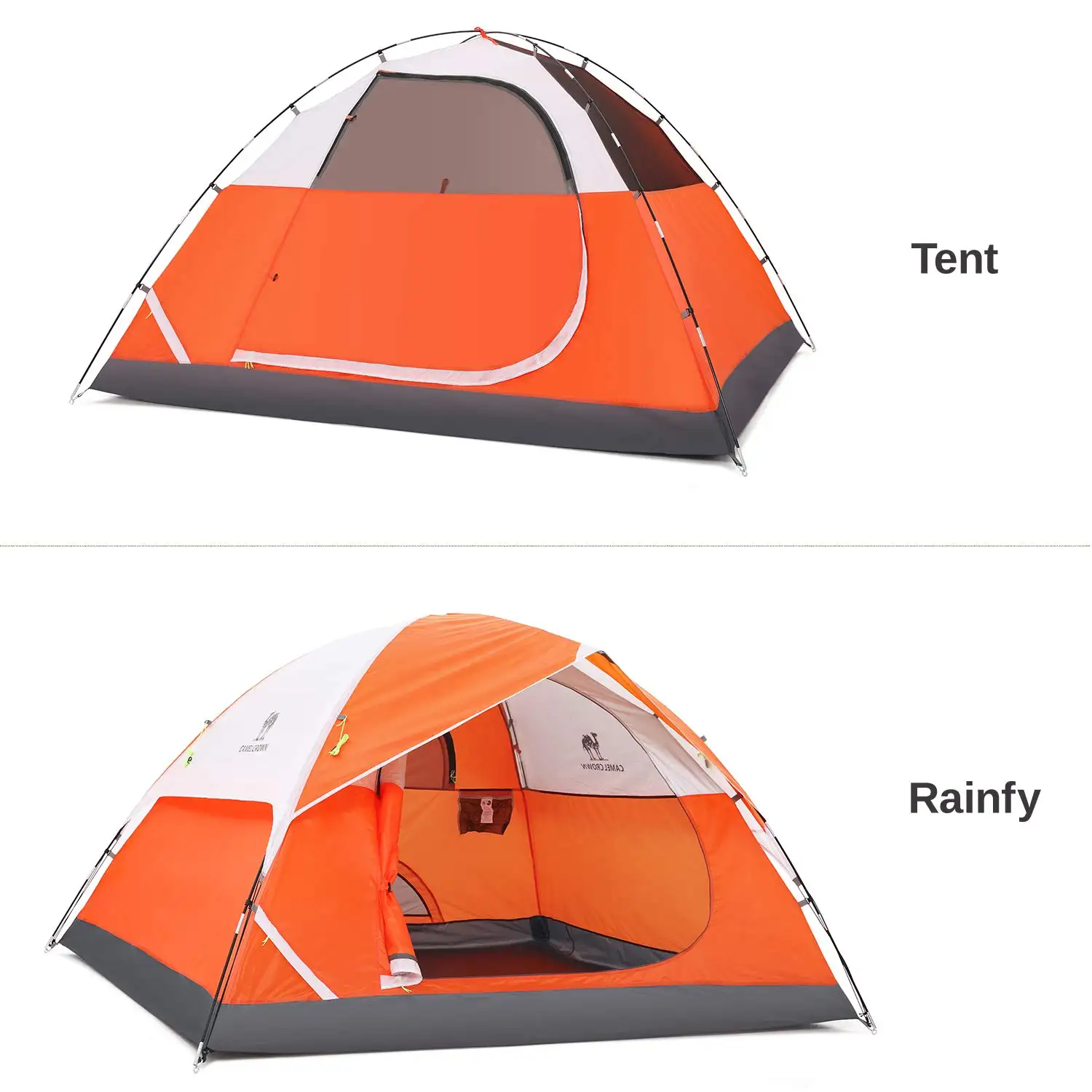 Outdoor Hiking Easy Setup Portable Water Resistant Dome 3/4 Person Pop Up Lightweight Camping Tent with Carry Bag