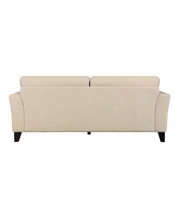 Homelegance White Label Emilio 88 Leather Sofa