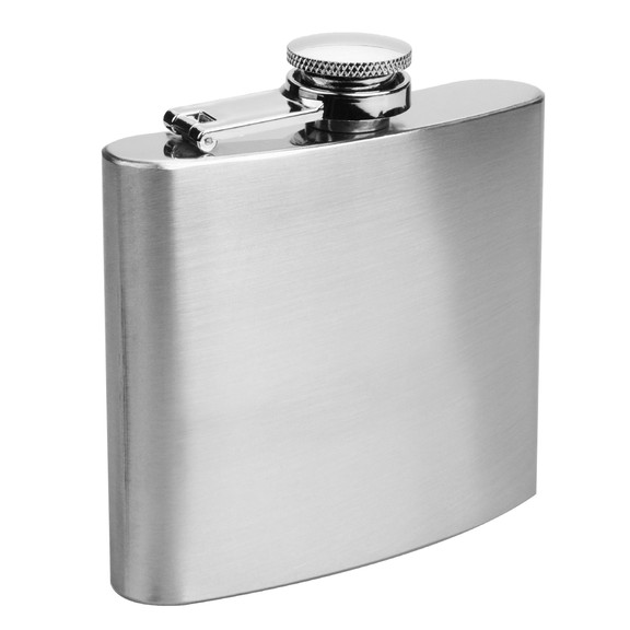 Blank Stainless Steel Pocket Flask  5 Ounce  3.75...