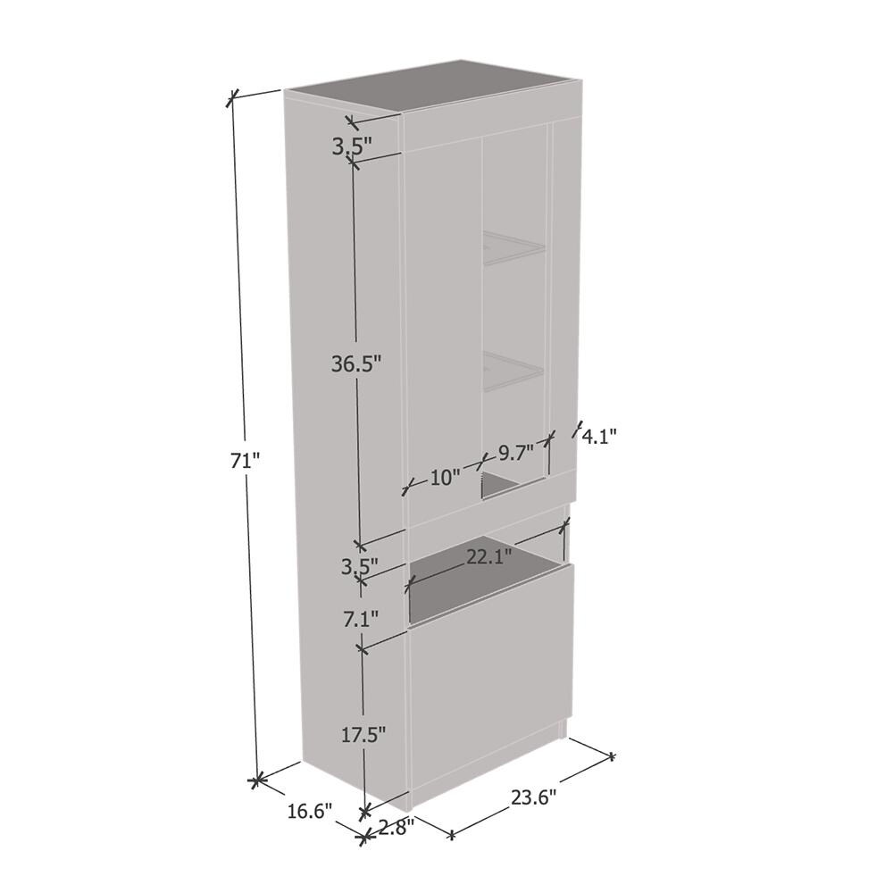 Komi 04 Modern Bookcase