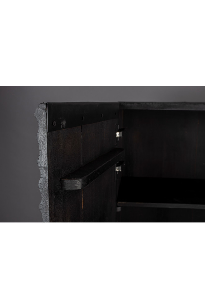 Black Acacia Modern Cabinet  Dutchbone Coals   Transitional   Accent Chests And Cabinets   by Oroa   Distinctive Furniture  Houzz