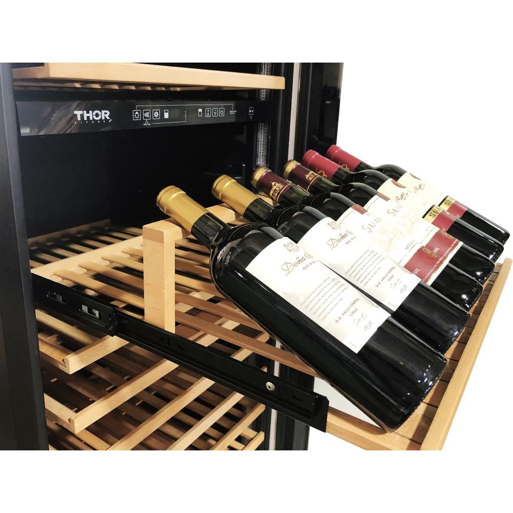 Thor Kitchen 162-Bottle Wine Cooler with LED Display TWC2403DI