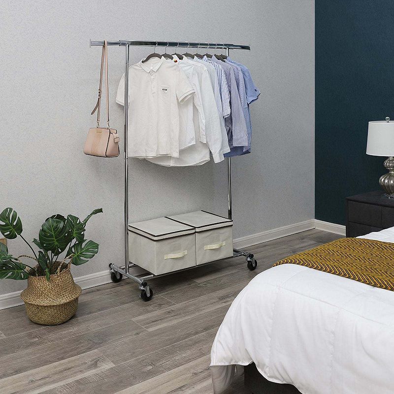 Clothes Rack with Shelf