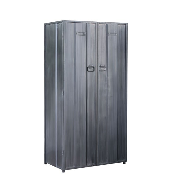 Furniture of America Durrant Metal Double-door Storage Locker - - 23445242