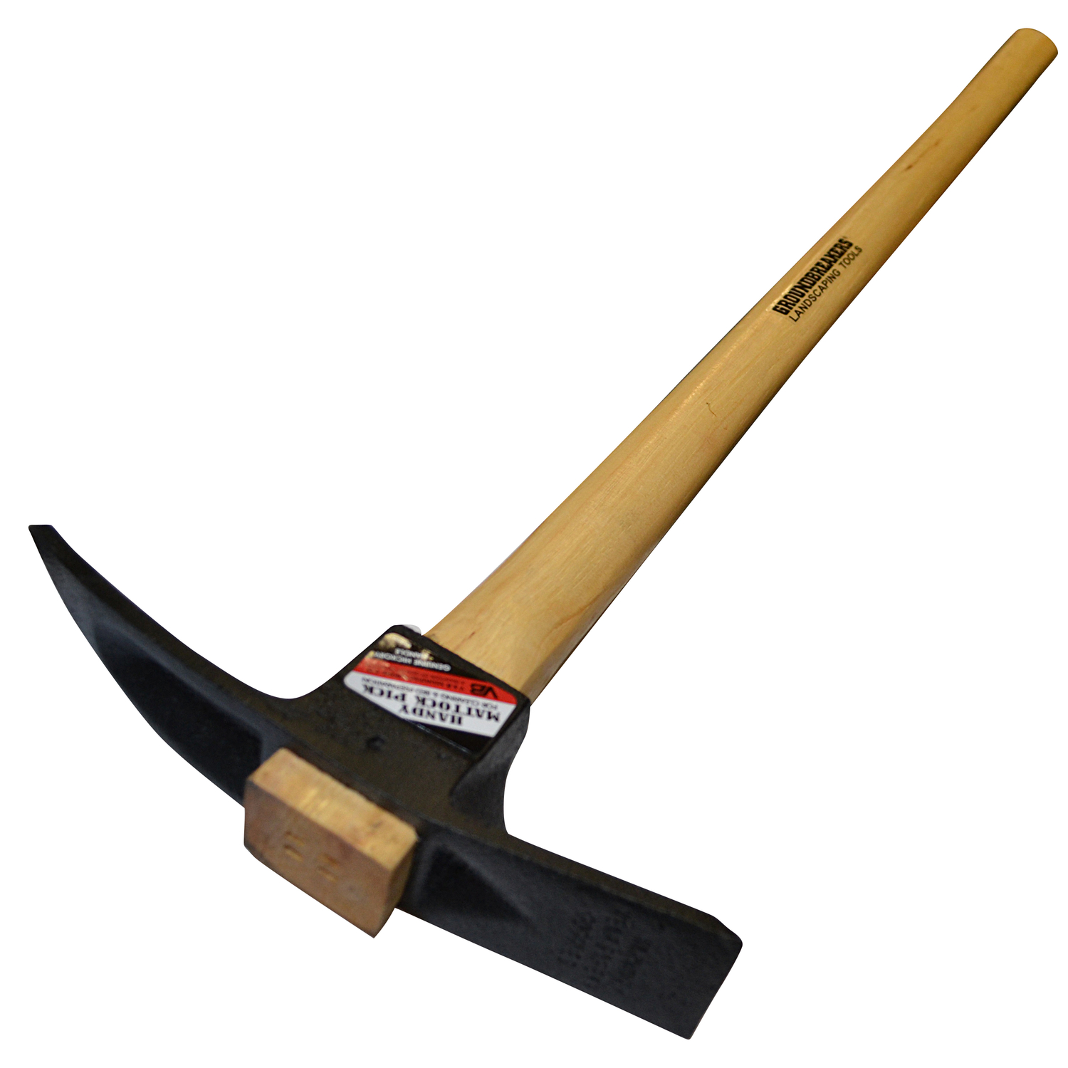 Vaughan Groundbreakers Pick Mattock 36 in. Hickory Handle