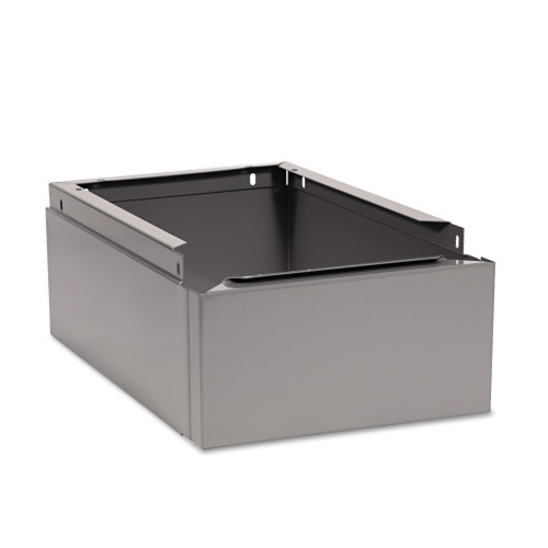 Tennsco Optional Locker Base， 12w x 18d x 6h， Medium Gray (CLB1218MG)