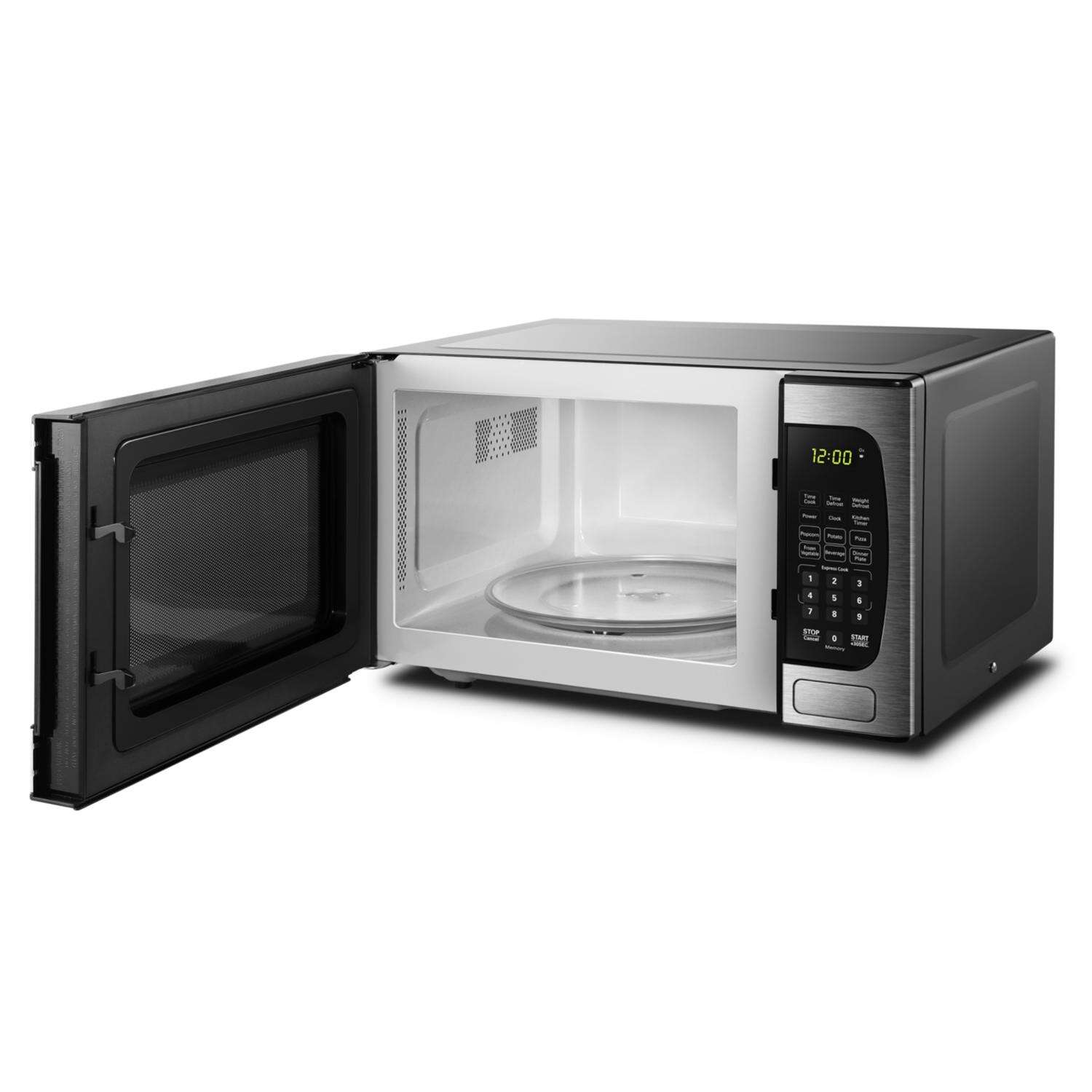 Danby 0.9 cu ft Silver Microwave 900 W