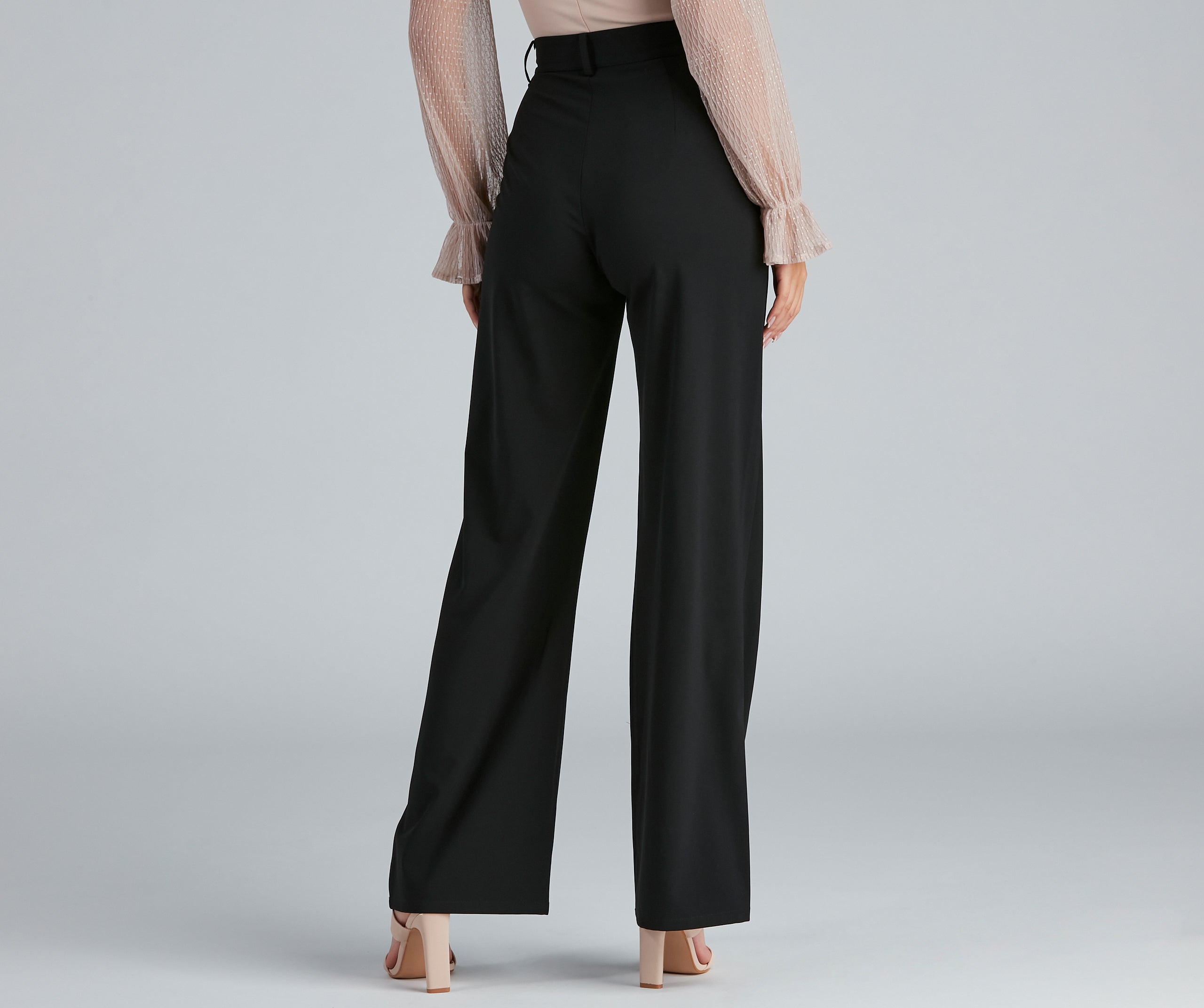 Bring The Flare High Waist Pants