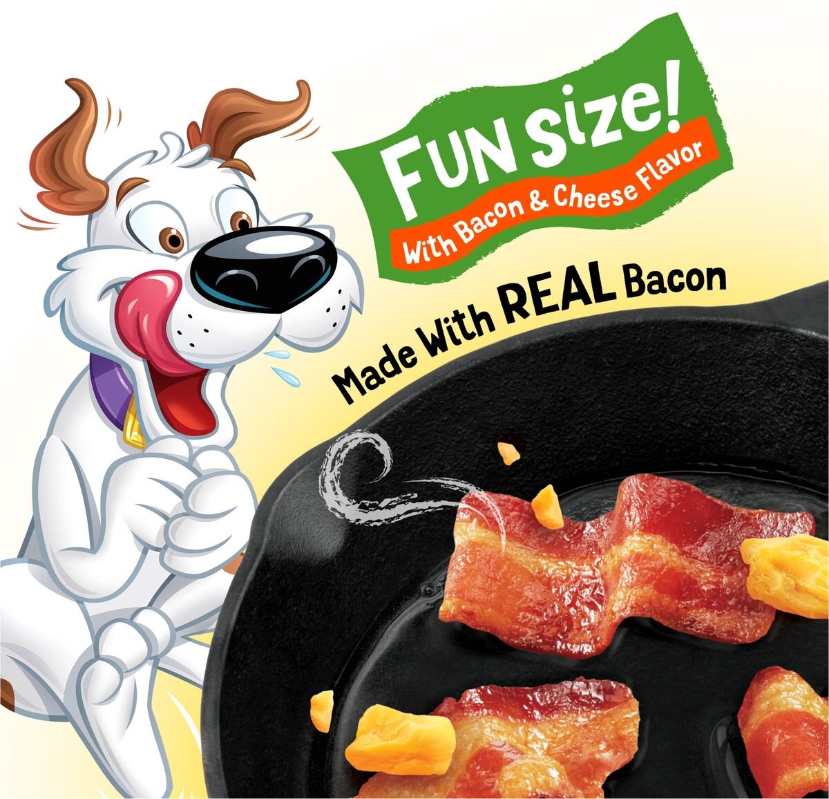 Purina Beggin' Fun Size Bacon and Cheese Flavored Dog Treats