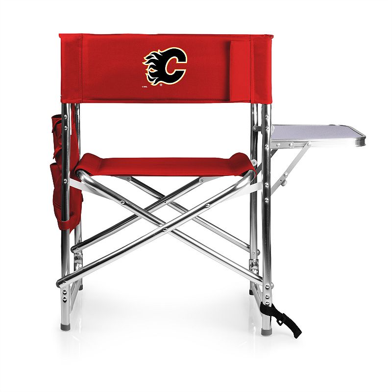 Picnic Time Calgary Flames Foldable Sports Chair