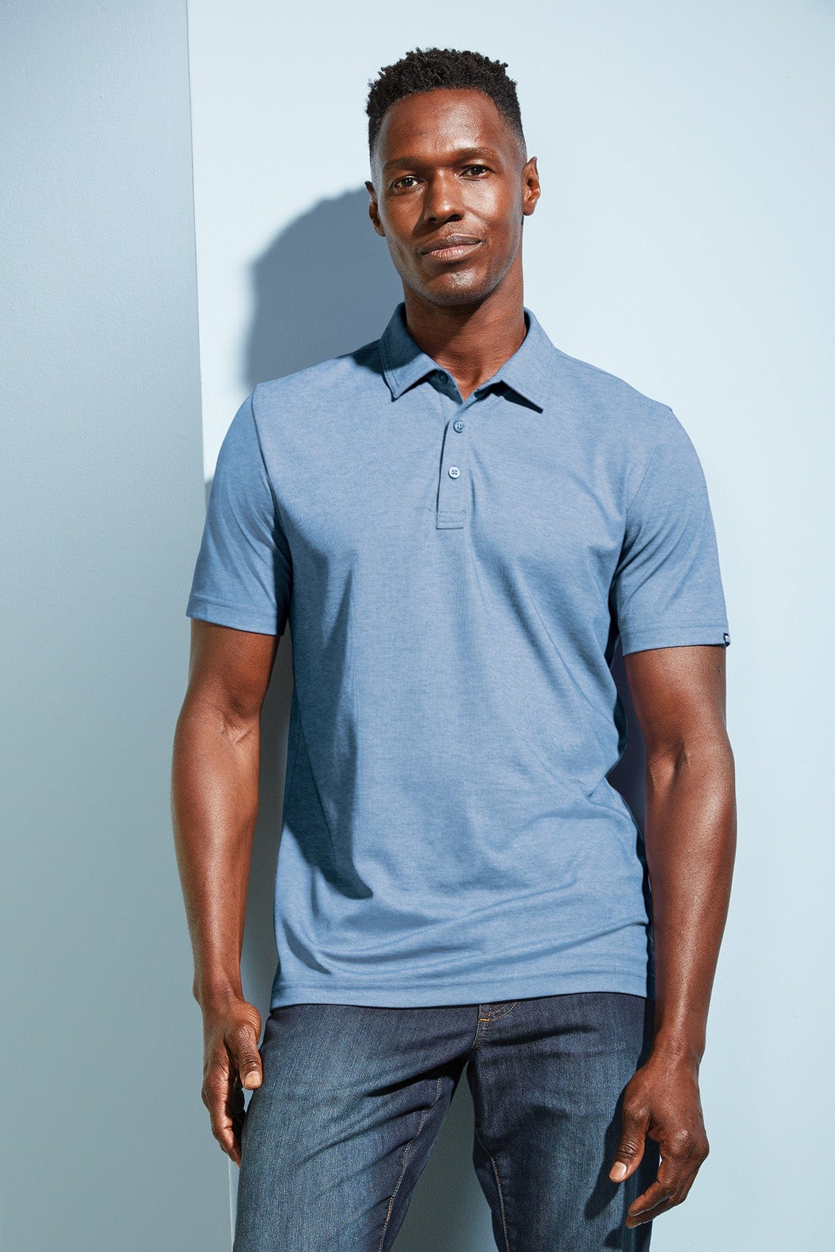 Travis Mathew Oceanside Heather Polo