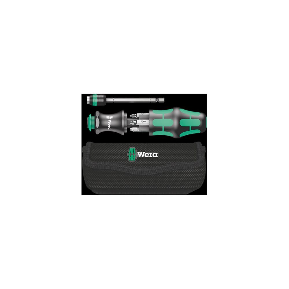 Wera 7pc Kraftform Kompakt 20 Compact Tools with Pouch