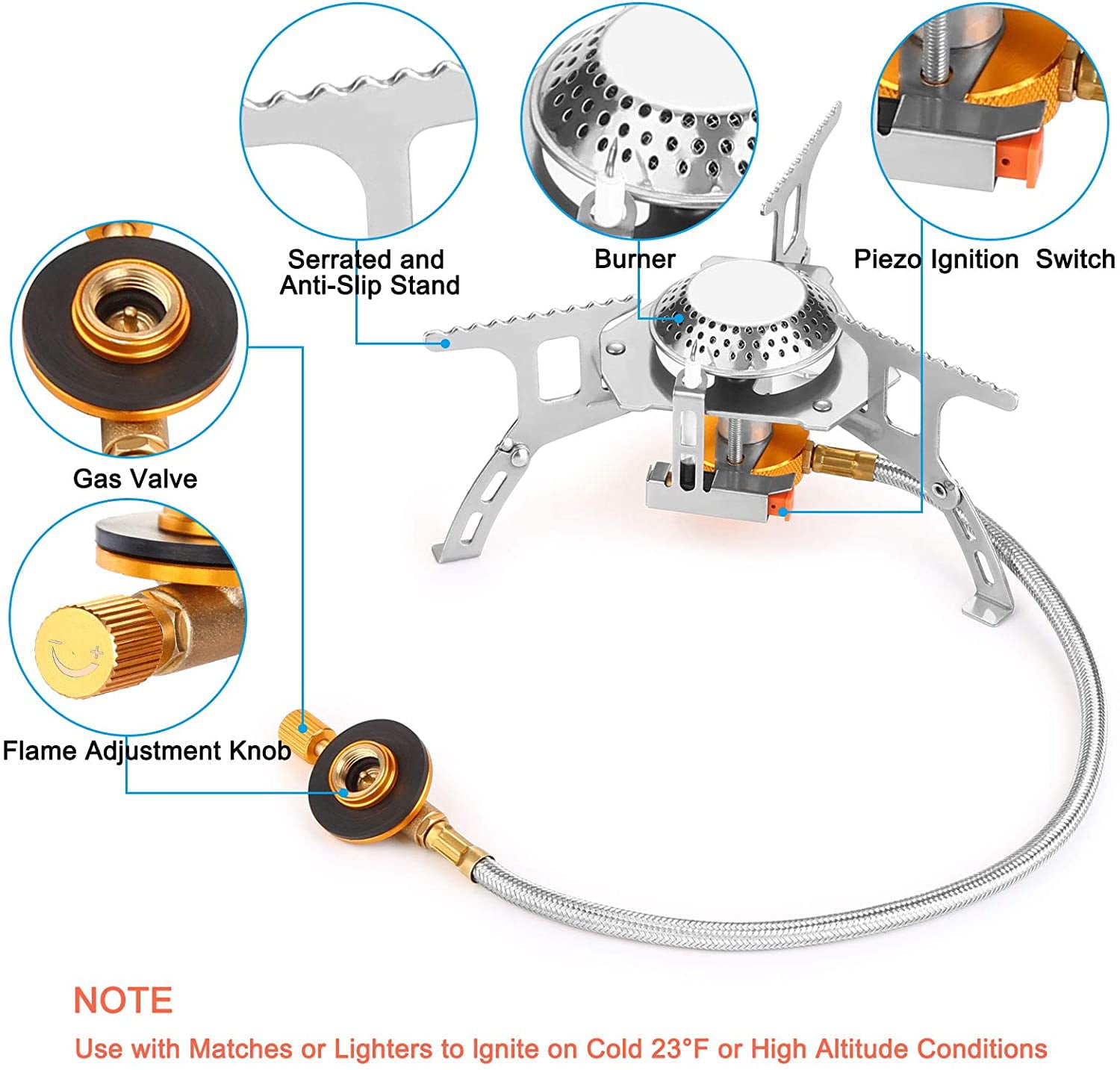 Wadeo Propane Outdoor Stove