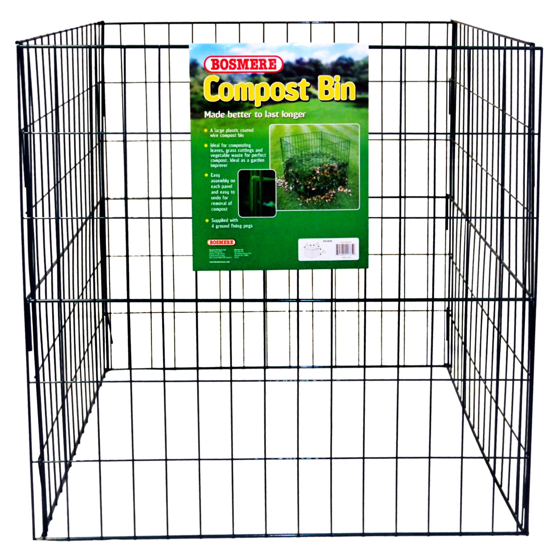 Bosmere K765 100 Gal. Wire Compost Bin - Green