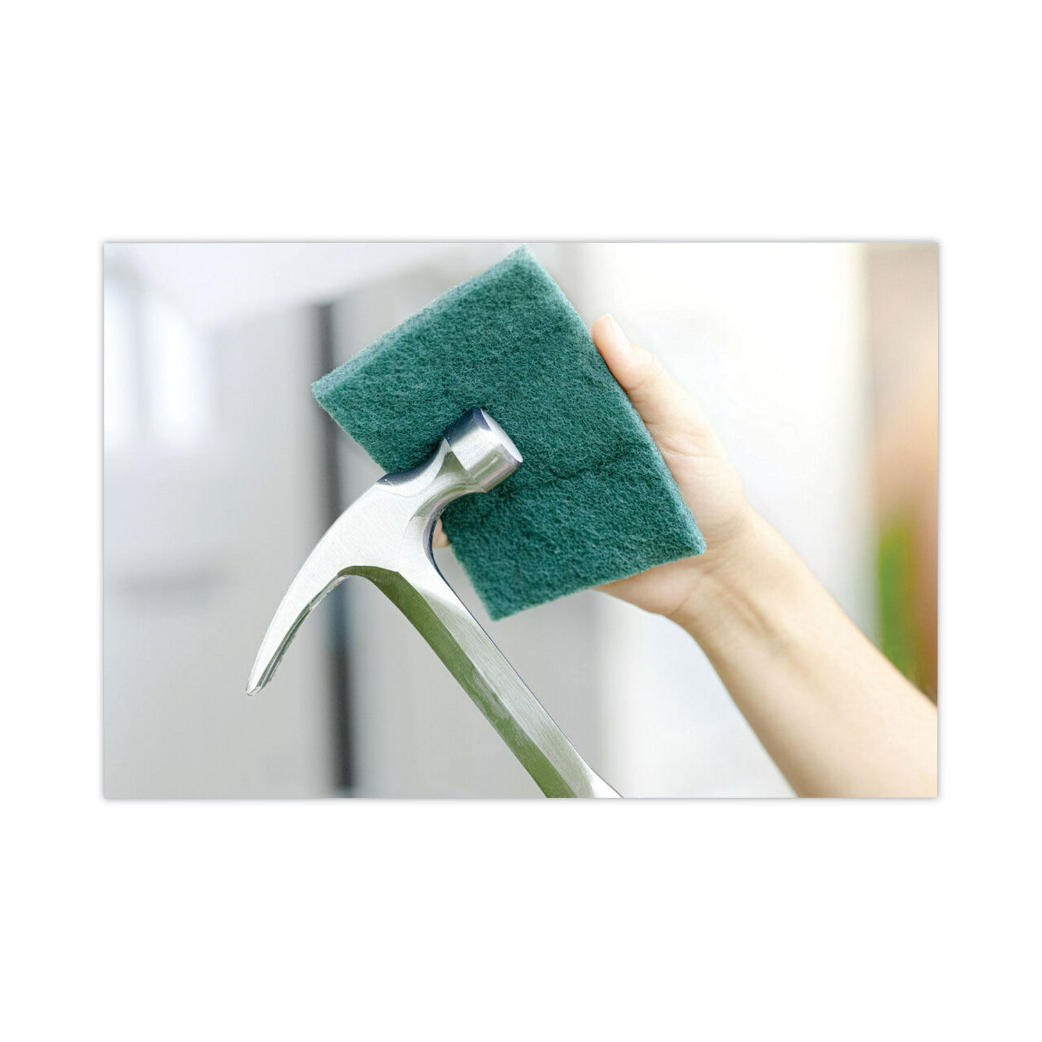 Heavy-Duty Scouring Pad by Scotch-Briteandreg; MMM2265