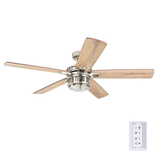 Honeywell Bontera Brushed Nickel LED Craftsman Ceiling Fan Shopping - The Best Deals on Ceiling Fans | 31036788