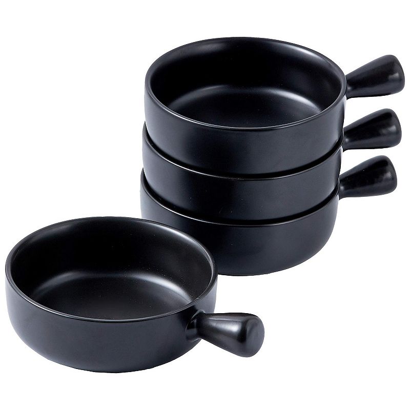 Ceramic Soup Bowl with Handle for Kitchen