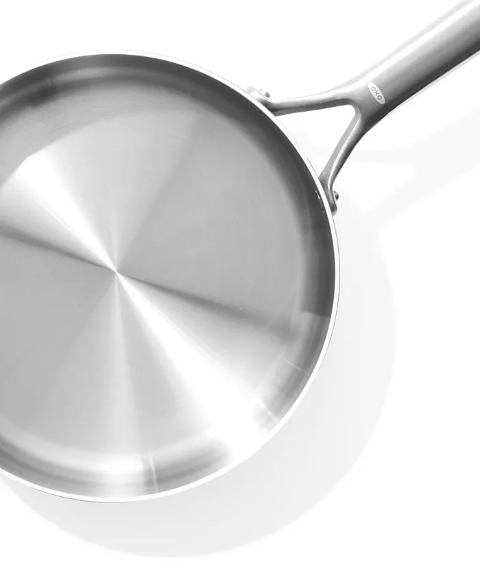 OXO Mira Tri-Ply Stainless Steel 11 Saute Pan with Lid