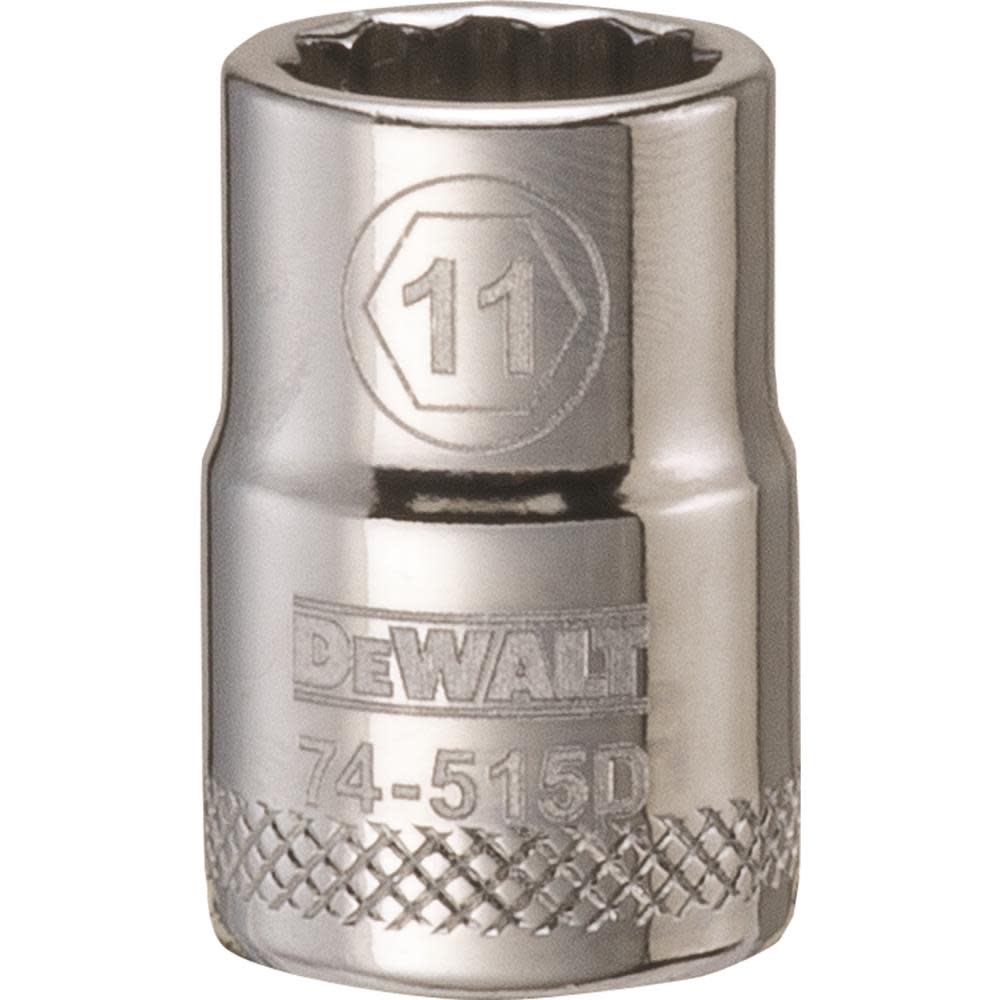 DEWALT Socket 12 Point 3/8 Drive 11MM