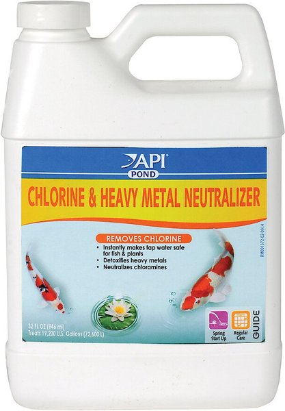 API Pond Chlorine and Heavy Metal Neutralizer