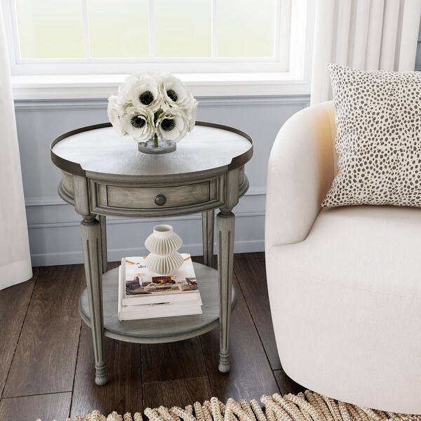 Sampson Accent Table with Storage