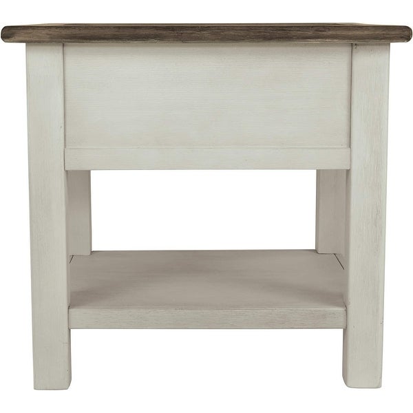 Signature Design by Ashley Chair Side End Table with Outlets/USB Ports