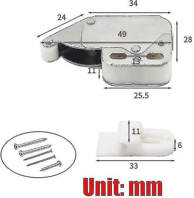 Spring Mini Latches，6pcs Mini Latch Automatic Spring Catch，spring Latches，spring Latch Latch Mini Latch Cabinet Mini Latch