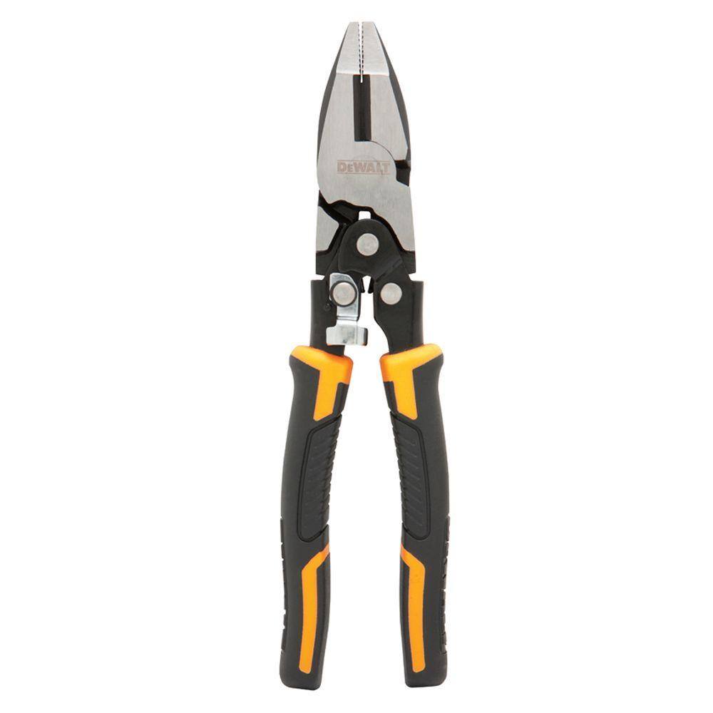 DW 8 in. Compound Action Linesman Pliers DWHT70276