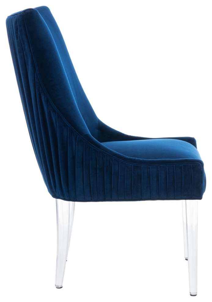 Safavieh De Luca Acrylic Leg Dining Chair   Contemporary   Dining Chairs   by Safavieh  Houzz