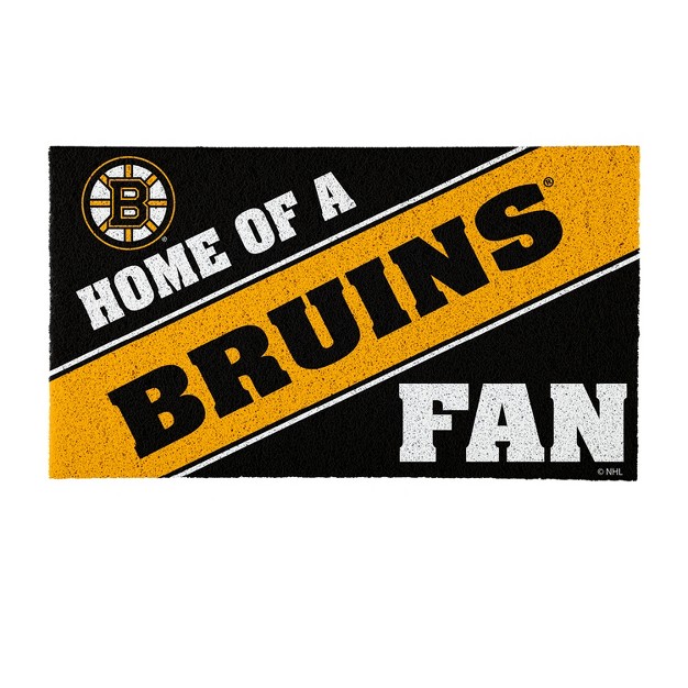 Evergreen Boston Bruins Pvc Mat Color