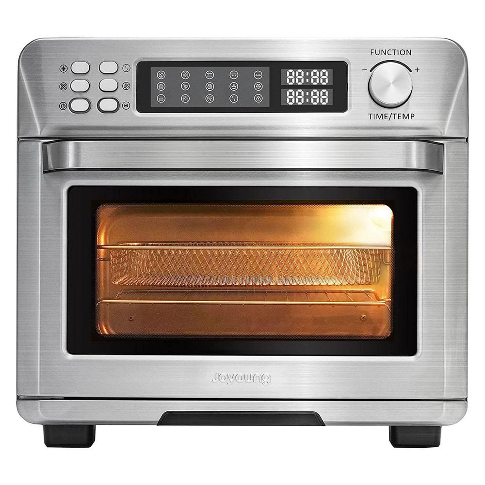 25 qt. Air Fryer Toaster Convection Toaster Oven with 14-Presets, Stainless Steel JY-580