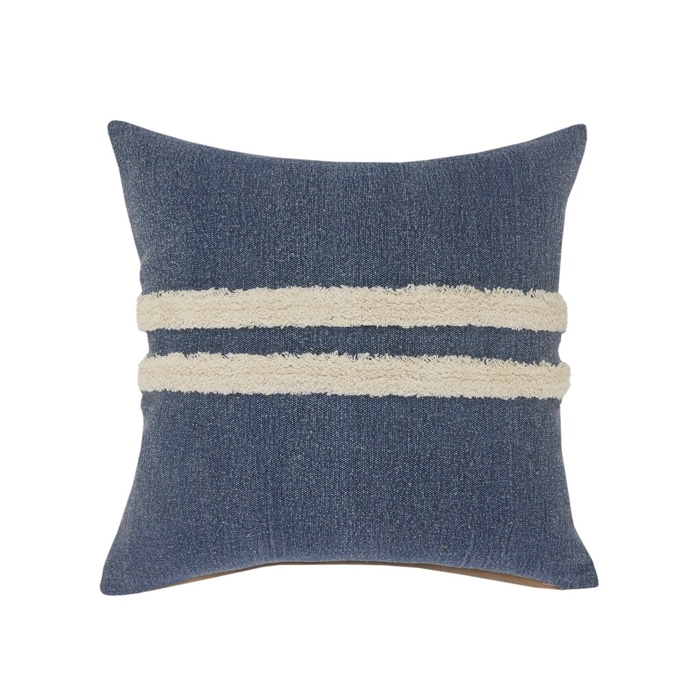 LR Home Double Center Striped Throw Pillow