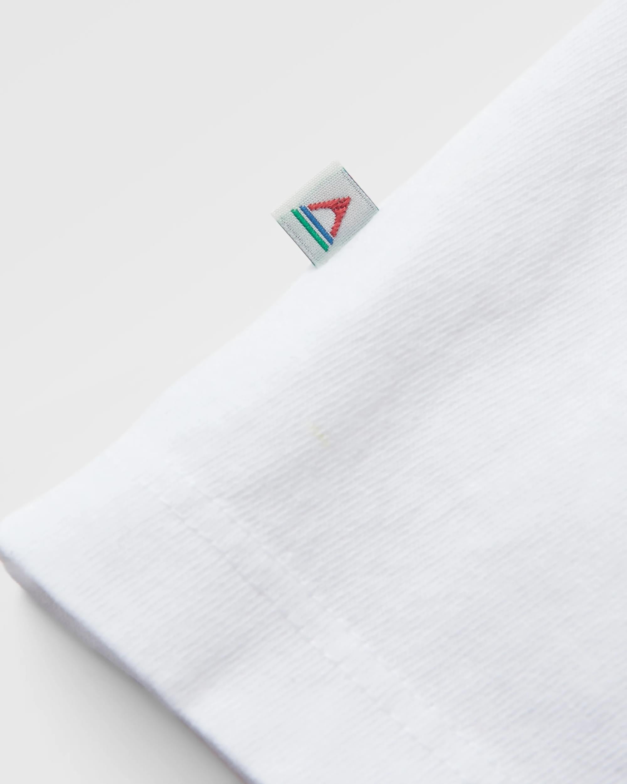 Classic Logo Recycled Cotton T-Shirt - White