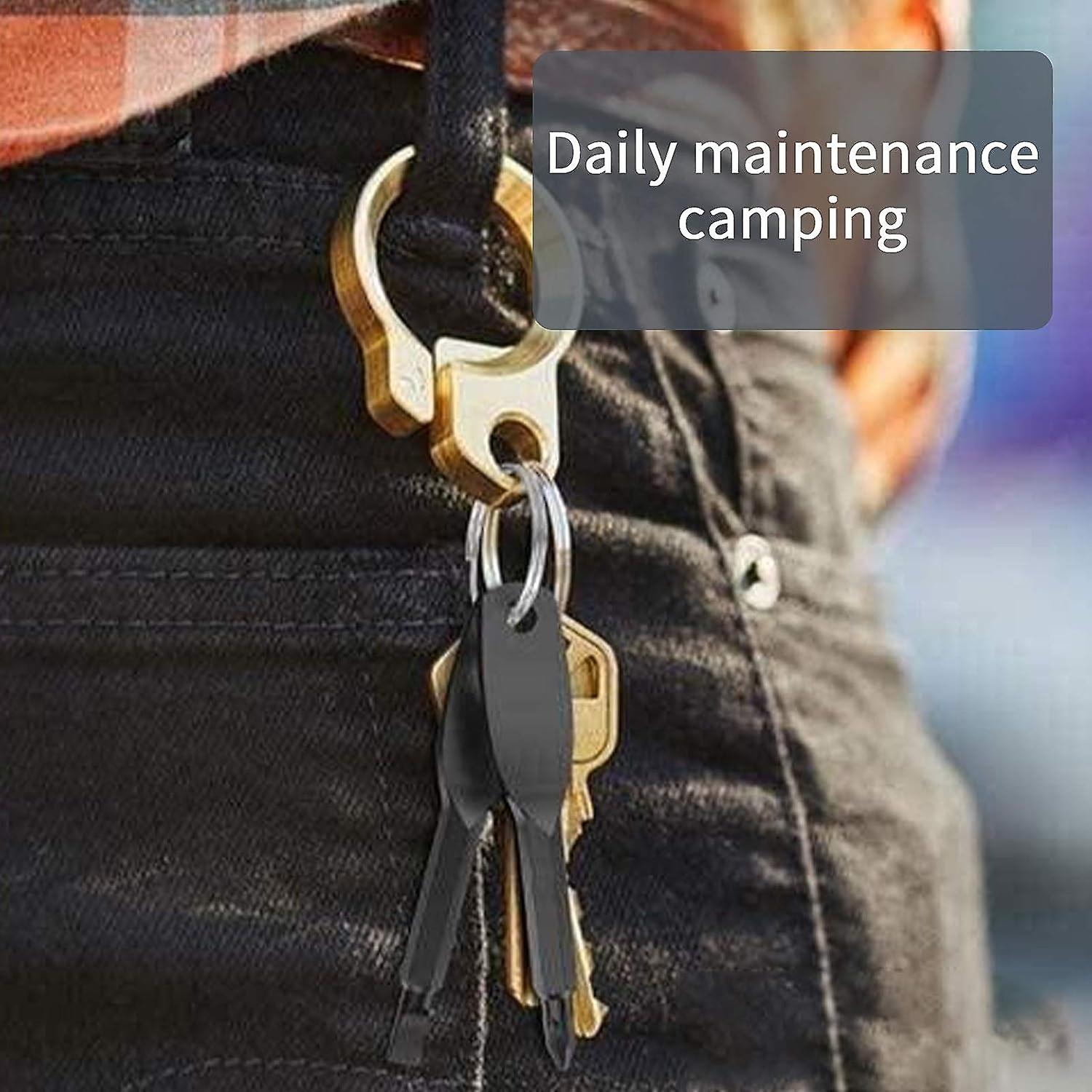 Gifts For Dad，multifunction Screwdriver Set，2 Style Portable Key Chain Screwdriver Use For Daily Maintenance，camping ，outdoor Pocket Screwdriver Repai