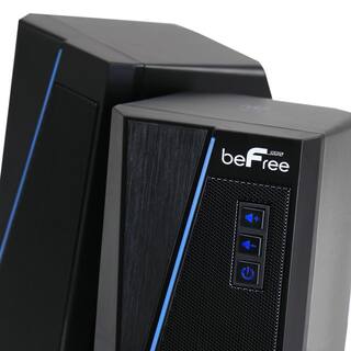 BEFREE SOUND 2.0 Computer Gaming Speakers with LED RGB Lights 985117832M