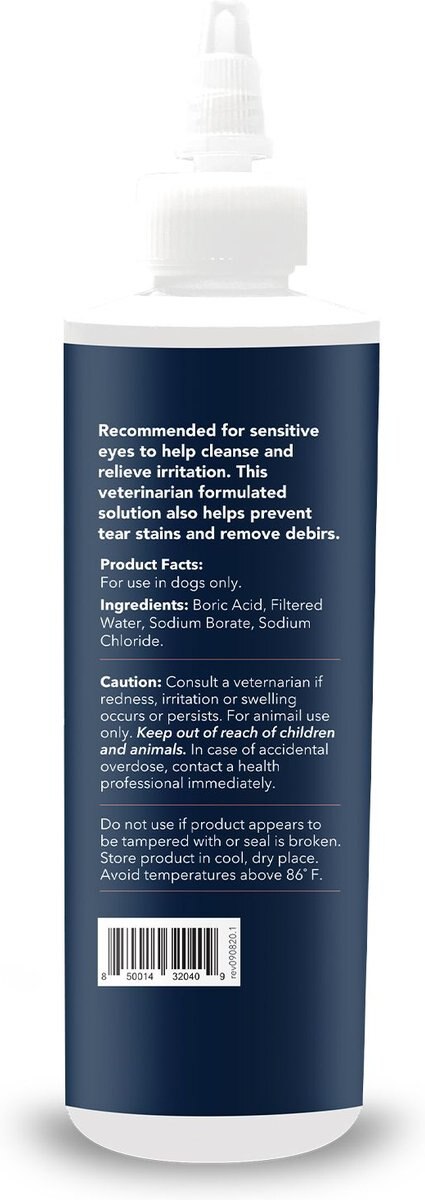 Vets Preferred Advanced Eye Wash for Dogs， 4-oz bottle