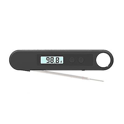 Barbecue Meat Thermometer， Probe Type Foldable Kitchen Food Thermometer