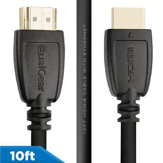 QualGear High Speed HDMI 2.0 Cable with Ethernet 10 ft. QG-CBL-HD20-10FT